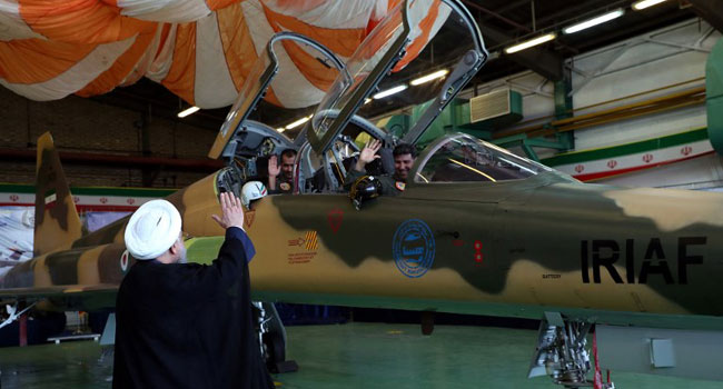 Iran Unveils Fighter Jet 1 Iran Unveils First Domestic Fighter Jet • Channels Television