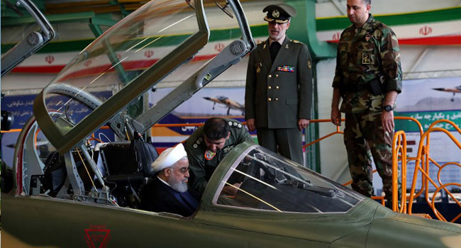 Iran Unveils First Domestic Fighter Jet