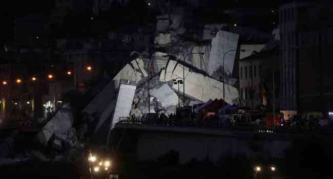 Death Toll Rises To 35 In Italy Bridge Collapse