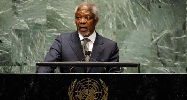 Kofi Annan Death 4 Annan Lashed Out At State Of Global Leadership Before Death • Channels Television