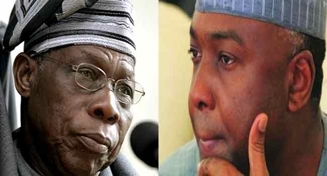 Obasanjo, Saraki Meet Behind Closed Doors