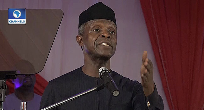 Osinbajo Launches Collateral-Free Loans For Traders In Owerri