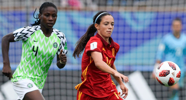 Spain Nigeria Women Cup Falconets Crash Out Of FIFA U-20 Women World Cup • Channels Television