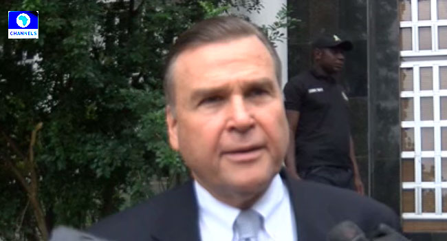 Stuart Symington US Ambassador Nigeria U.S. Calls For Peaceful And Honest Process • Channels Television