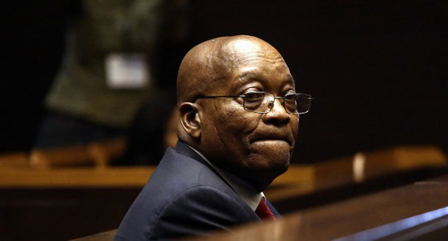 Zuma Withdraws From Testifying At South Africa’s Graft Inquiry