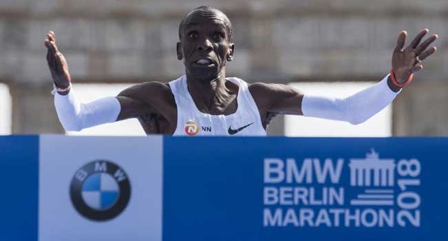 Kenyan Marathon Master Kipchoge Smashes World Record