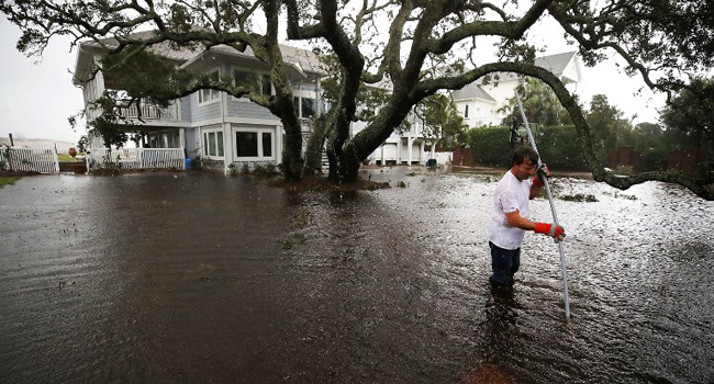 Hurricane Florence Flooded House Hurricane Florence Dumps 'Epic Amounts of Rainfall' On U.S. States • Channels Television