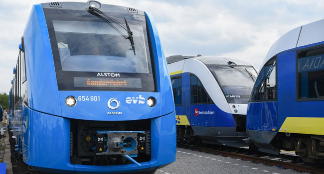 Hydrogen Train Germany World's First Hydrogen Train Rolled Out In Germany • Channels Television