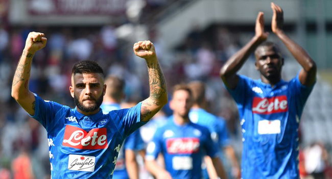 Insigne Double Inspires Napoli, Roma Crash In Bologna