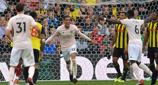 Manchester United Battle Past Watford To Ease Pressure On Mourinho