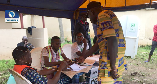 Osun Gov election 2018 Voters In Iwo 3 Osun Govt Declares Thursday Public Holiday • Channels Television