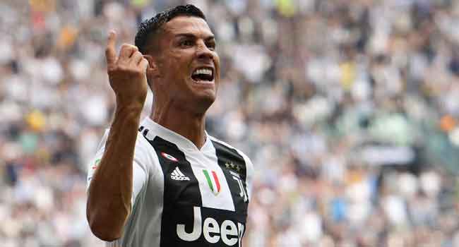 Cristiano Ronaldo Scores First Goal For Juventus