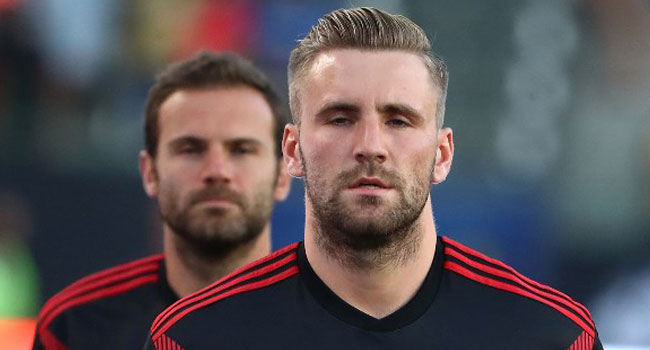 luke shaw Shaw Set For United Return After Head Injury • Channels Television