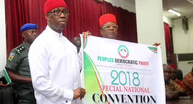 PDP Appoints Okowa As Chairman Of Convention Planning Committee