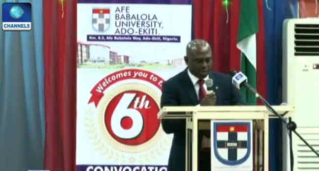 Afe Babalola University Holds Convocation Lecture