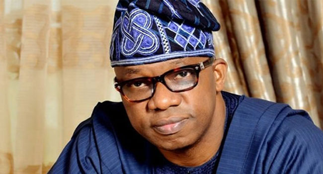 A file photo of Ogun State Governor, Dapo Abiodun.