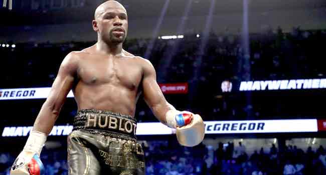 Mayweather Says Nurmagomedov Fight Will Happen