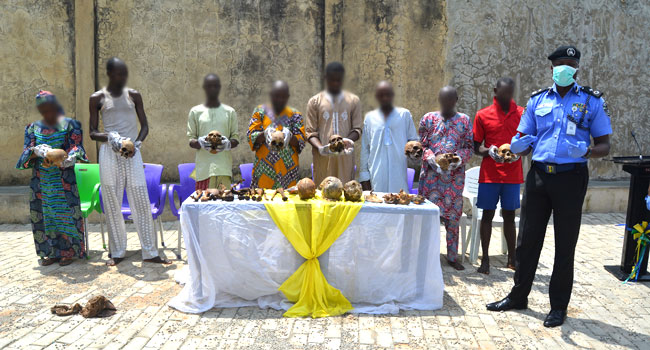 Police Parade Suspected Kidnappers, Ritualists In Kwara