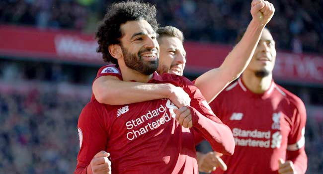 Liverpool Thrash Cardiff To Go Top Of Premier League