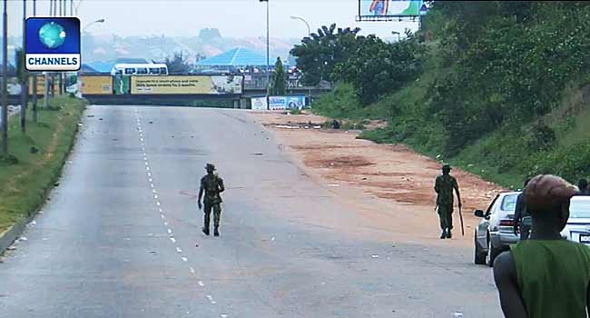 SOLDIERS IN ABUJA 50 Feared Killed As Shiites Clash With Security Operatives • Channels Television