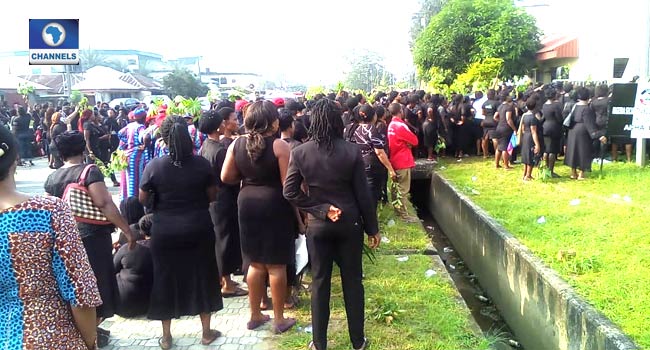 Leadership Crisis: Women Storm Akwa Ibom Assembly In Protest