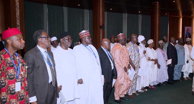 PHOTOS: Buhari Inaugurates CCB Chairman, NPC Members