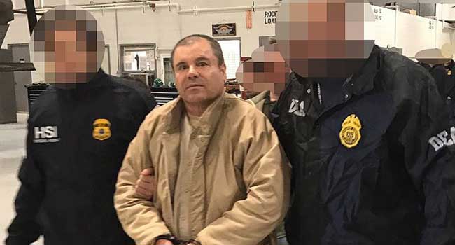El Chapo In Dock For Biggest US Drugs Trial