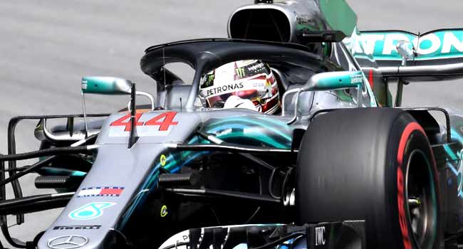 Record-Breaking Hamilton Claims Mercedes’ 100th Pole Position