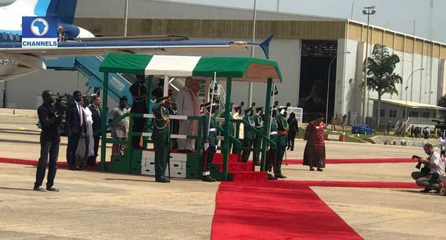 Prince charles in Nigeria 2 Prince Charles, Duchess Of Cornwall Arrive In Nigeria • Channels Television