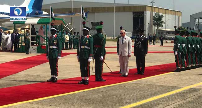 prince charles in Nigeria 3 Prince Charles, Duchess Of Cornwall Arrive In Nigeria • Channels Television