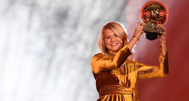 Norway's Ada Hegerberg Wins First Ever Women's Ballon d'Or