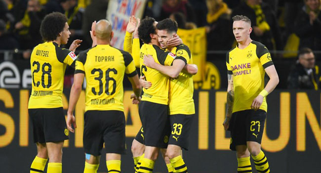 Dortmund Beat ‘Gladbach To Become ‘Autumn Champions’