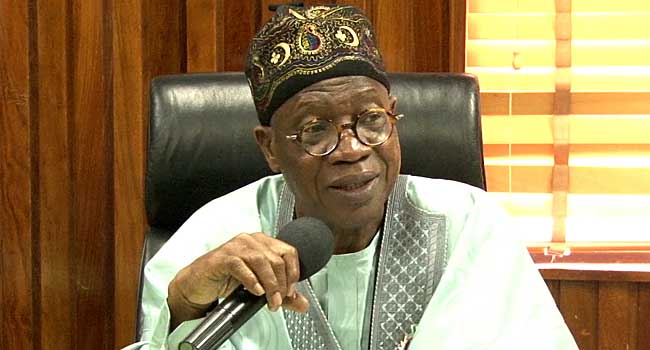 Why FG Made It ‘A Cardinal Principle’ To Tackle Insecurity – Lai Mohammed