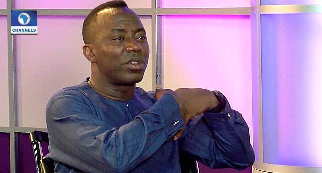 Sowore Appeals Court Order Approving His Detention For 45 Days