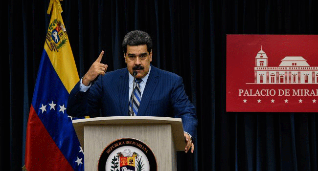 US Behind Plot To Assassinate Me, Says Venezuela’s President