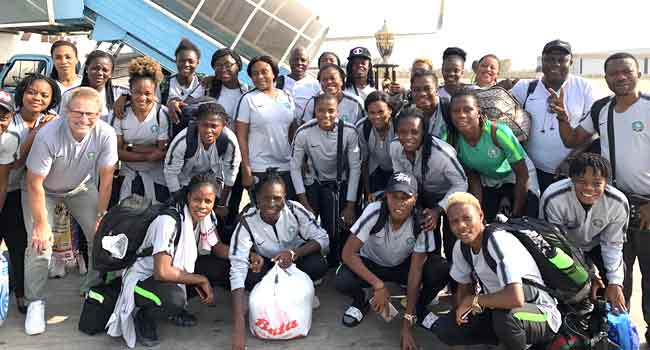 December To Remember: Falcons Arrive In Abuja As Nigerians Praise Team