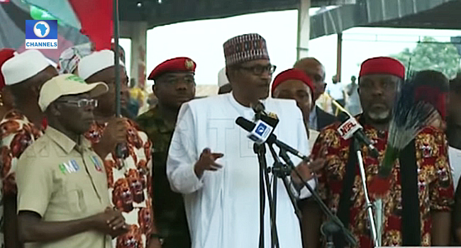 Choose Whoever You Like, Buhari Tells Imo APC Supporters