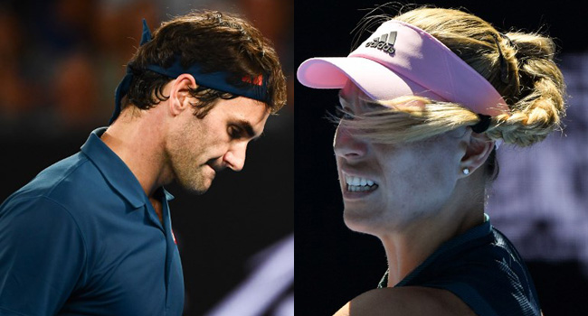 Federer, Kerber Crash Out Of Australian Open As Nadal Powers On