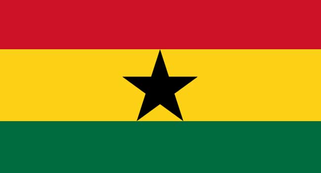 A file picture of the Ghanaian Flag