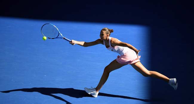 Czech Seventh Seed Pliskova Powers Into Open Quarters