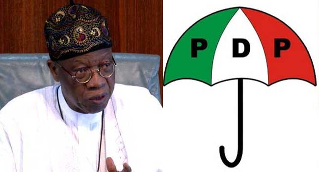 Onnoghen: PDP’s Suspension Of Campaign A ‘Face-Saving’ Measure – Lai Mohammed