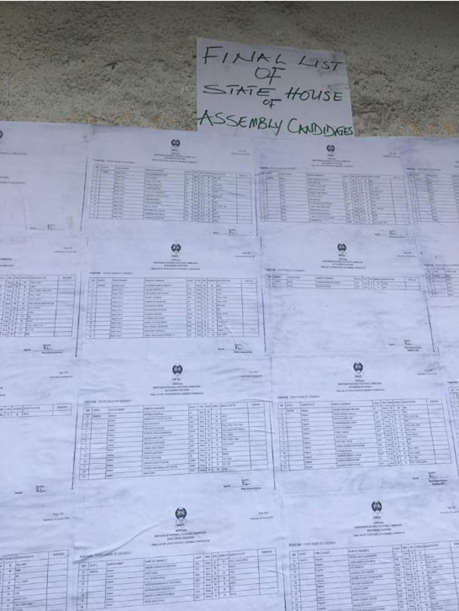 Breaking: APC guber Candidate's name missing in Rivers as INEC releases final list 1 Rivers 4