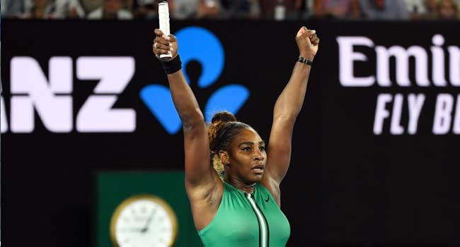 Serena Muscles Past Top Seed Halep Into Open Quarters