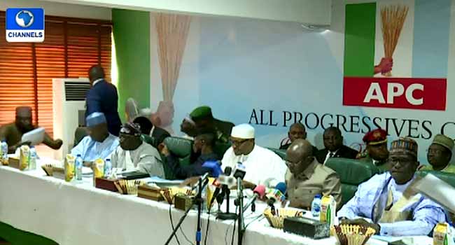LIVE: APC Holds Caucus Meeting In Abuja