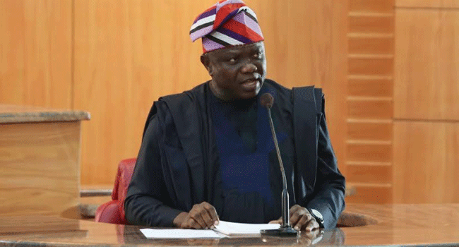 PHOTOS: Ambode Presents 2019 Budget To Lagos Assembly