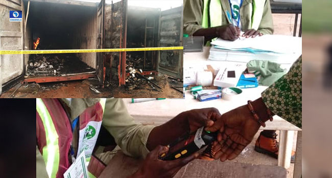 4,695 Card Readers Destroyed In Anambra INEC Office Fire