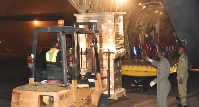 General Elections: NAF Begins Airlift Of Electoral Materials For INEC