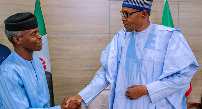 PHOTOS: Buhari, Party Chieftains Celebrate Election Victory