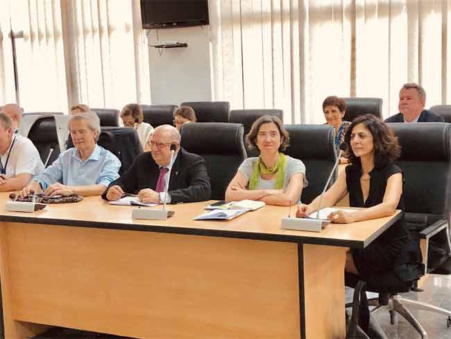 PHOTOS: EU Observers, Parliament Members Meet INEC Over Elections