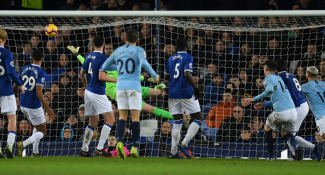 Man City Sink Everton To Displace Leaders Liverpool – Channels Television